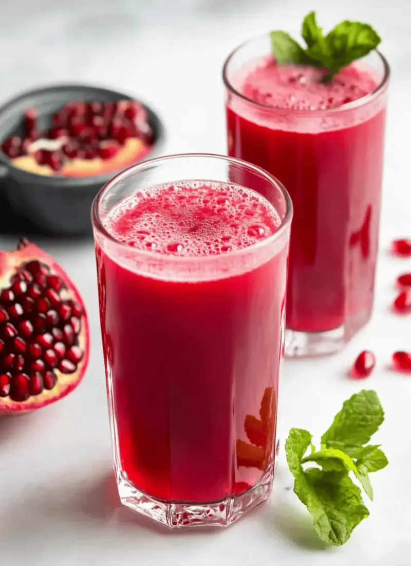 Homemade Pomegranate Juice