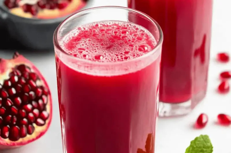 Homemade Pomegranate Juice