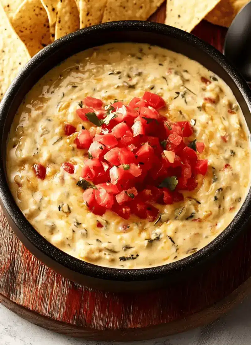 Million Dollar Queso Dip (Football Season Recipe)