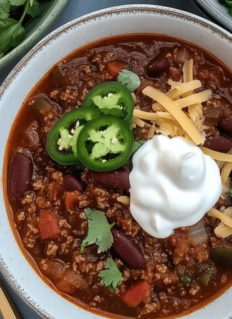 THE BEST CHILI RECIPE