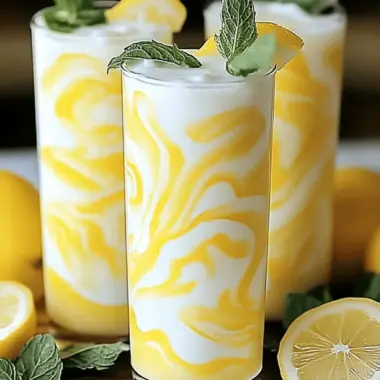 Condensed Milk Lemonade