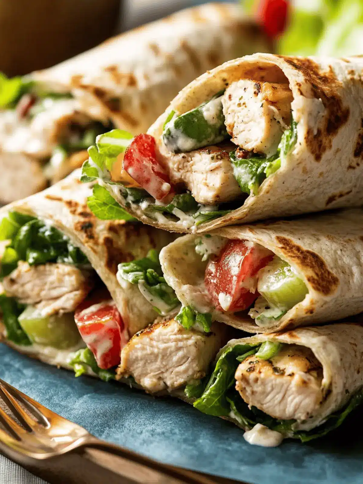 Chicken Caesar Wrap