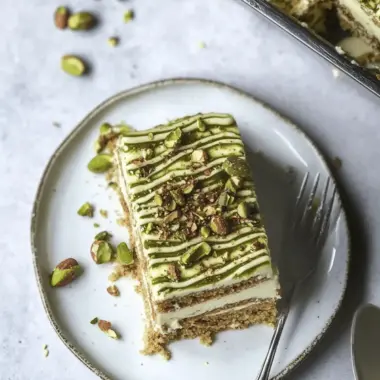 Pistachio Tiramisu