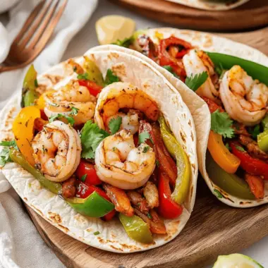 Shrimp Fajitas