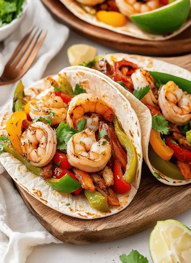 Shrimp Fajitas