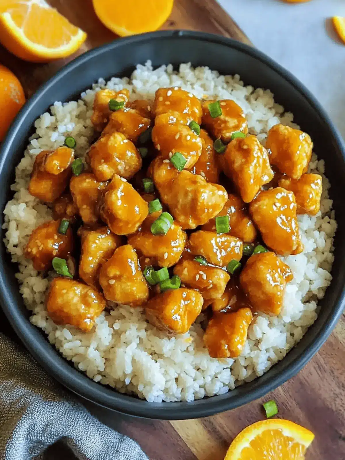 Vegan Orange Chicken