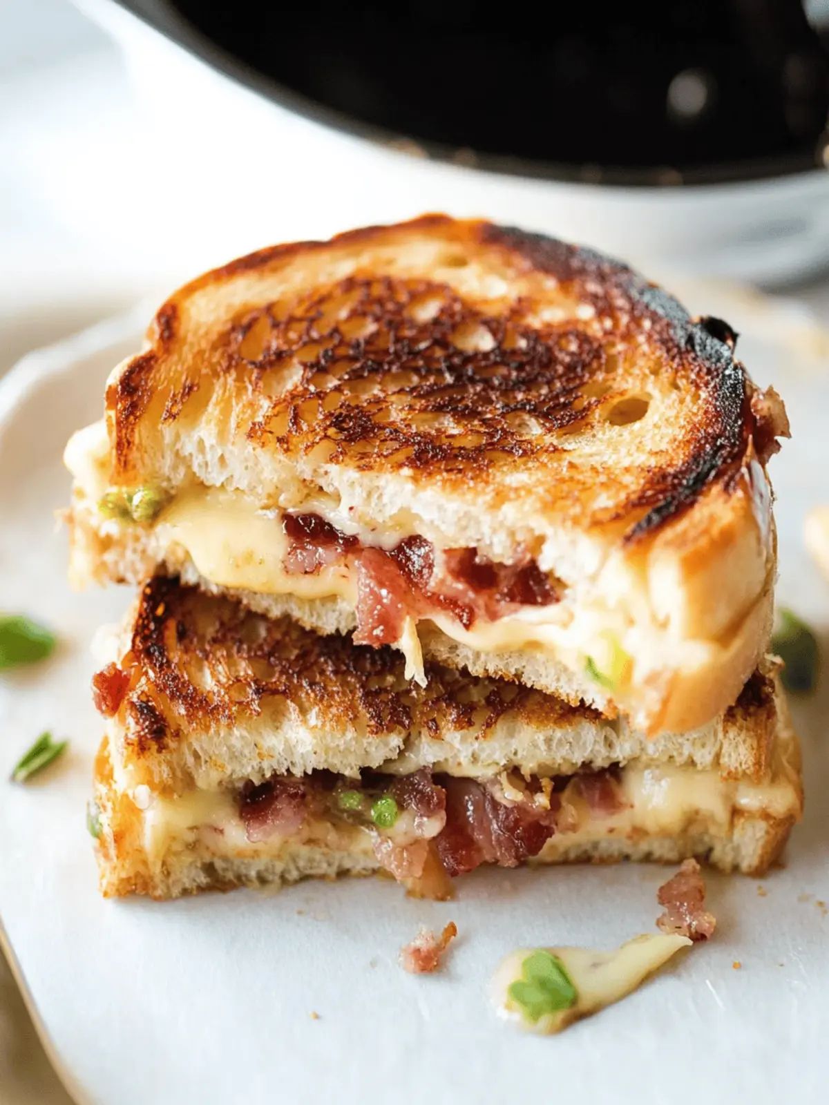 Fig and Bacon Grilled Cheese