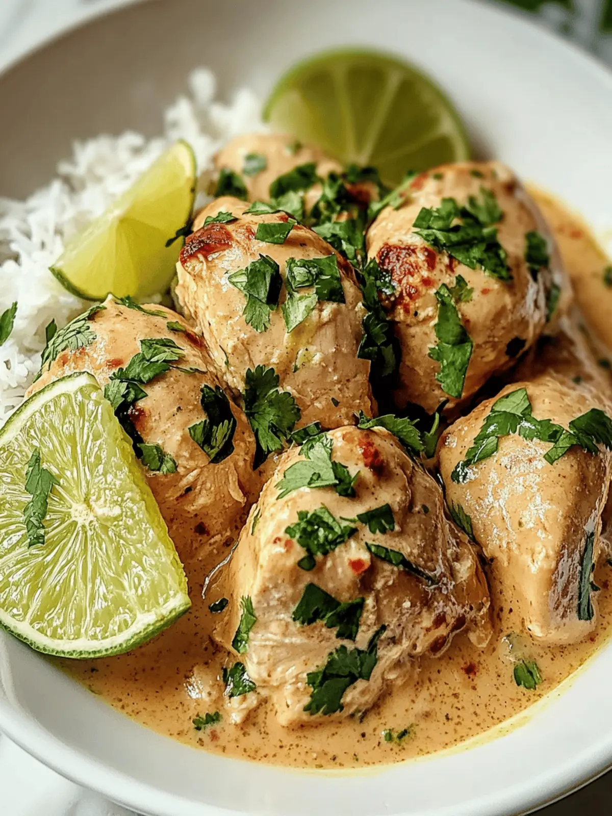 Crockpot Coconut Lime Chicken