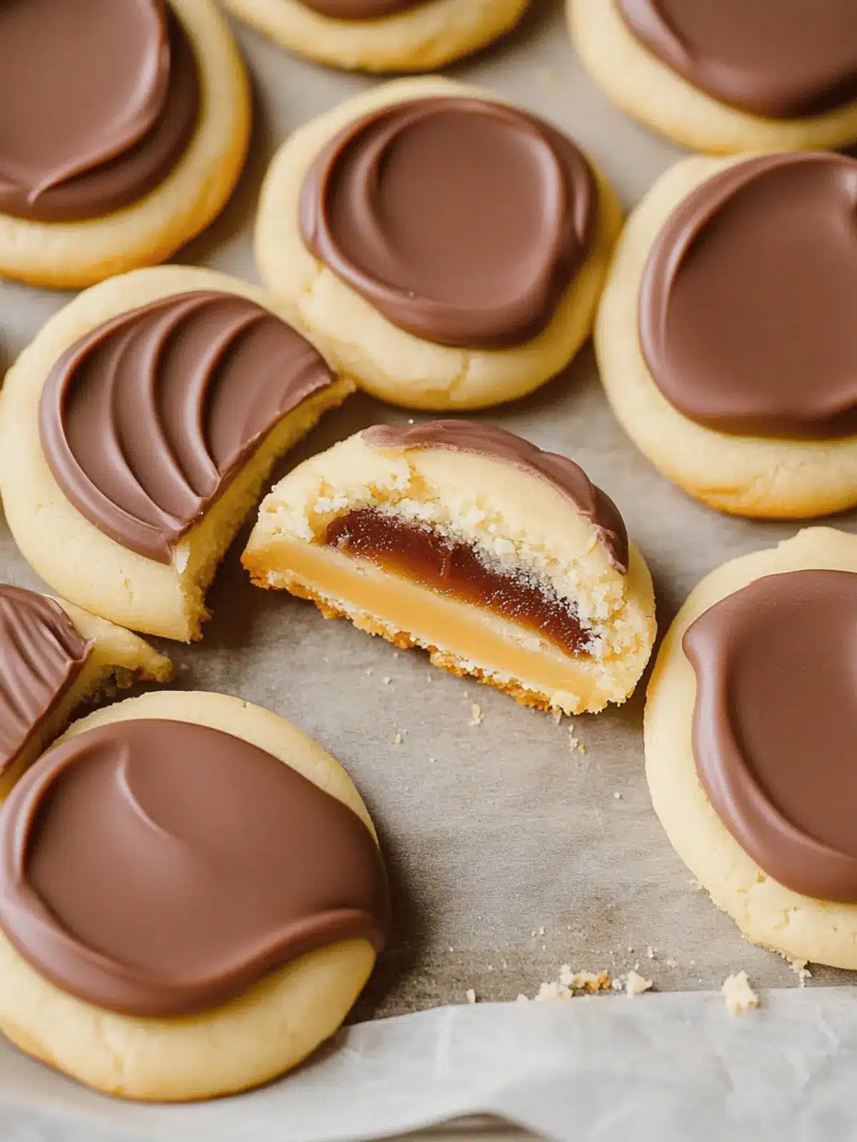 Twix Cookies