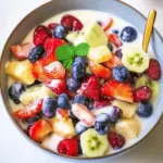Fruit Salad with Condensed Milk
