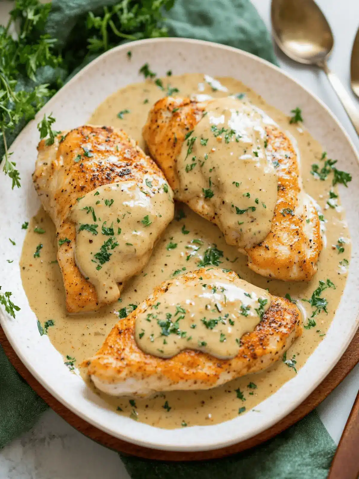 Creamy Dijon Mustard Chicken