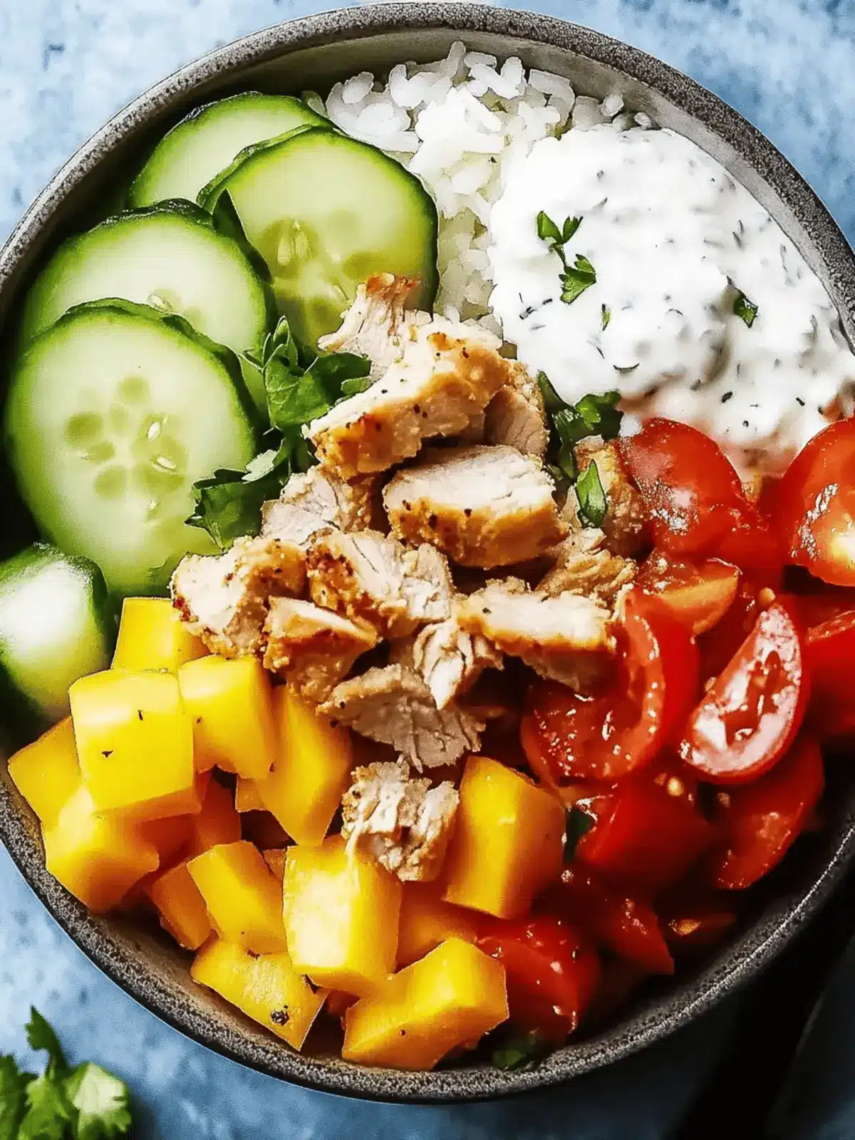 Delicious Low-Carb Turkey Gyro Bowl for Healthy Meal Prep
