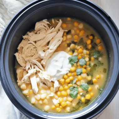 Green Chile Chicken Enchilada Soup