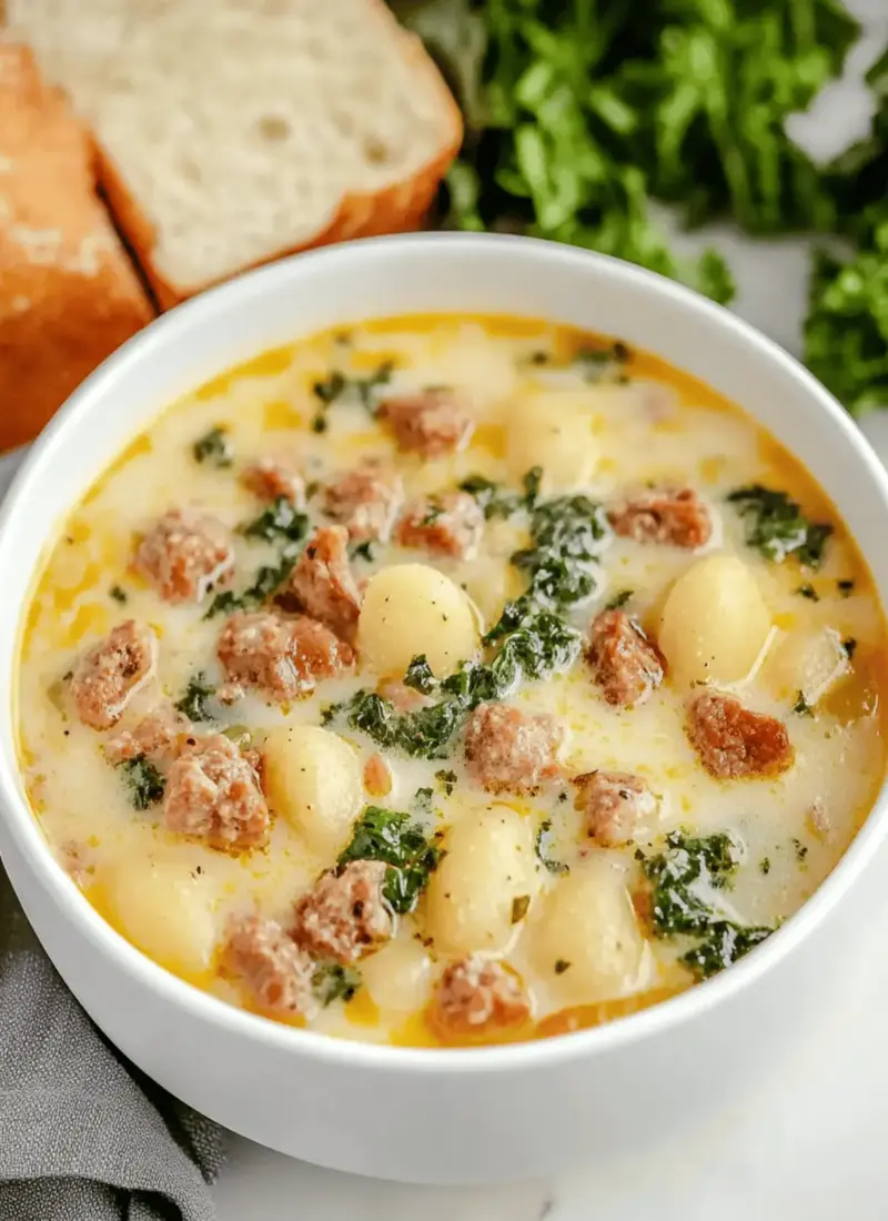 Hearty Slow Cooker Zuppa Toscana Soup