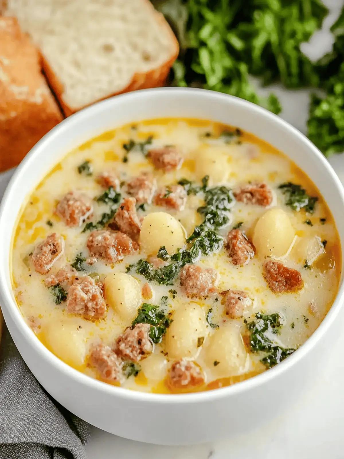 Hearty Slow Cooker Zuppa Toscana Soup