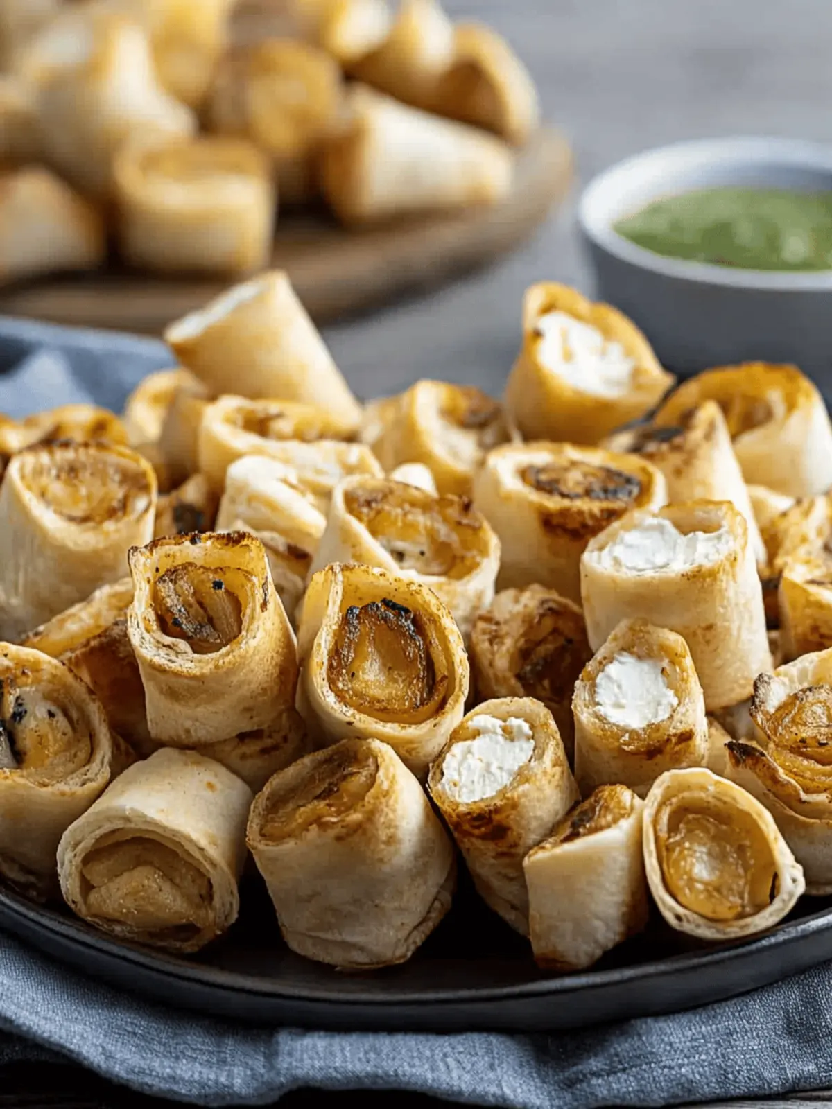 Cream Cheese Tortilla Bites
