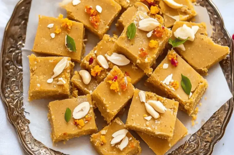 Besan Burfi | Besan Ki Barfi