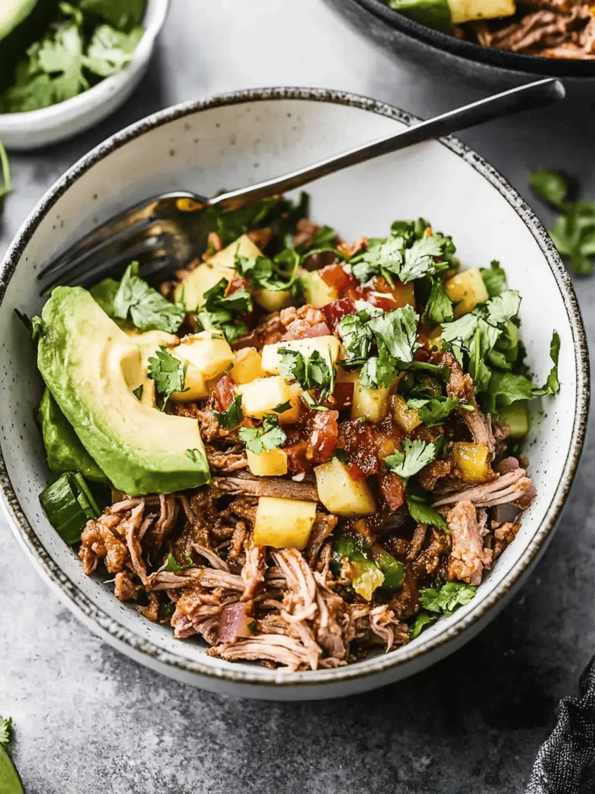 Mojo Pork Bowls