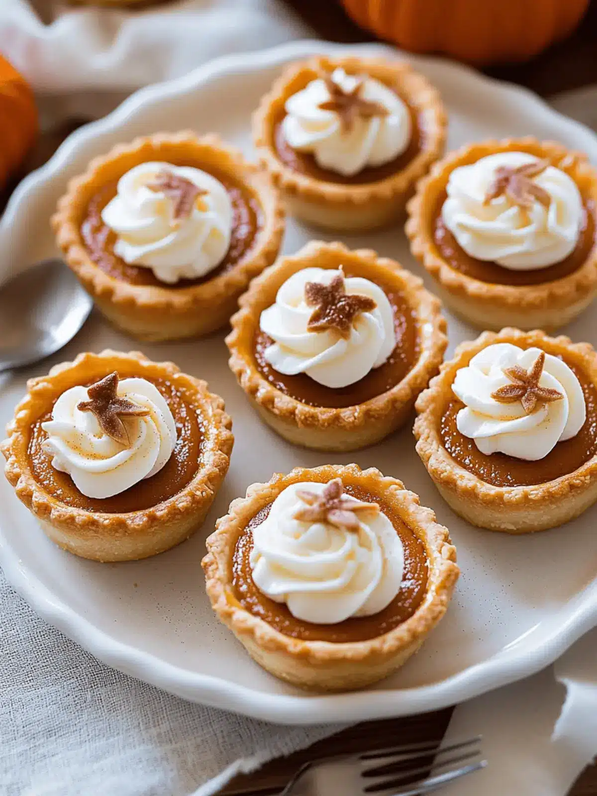 Mini Pumpkin Pies