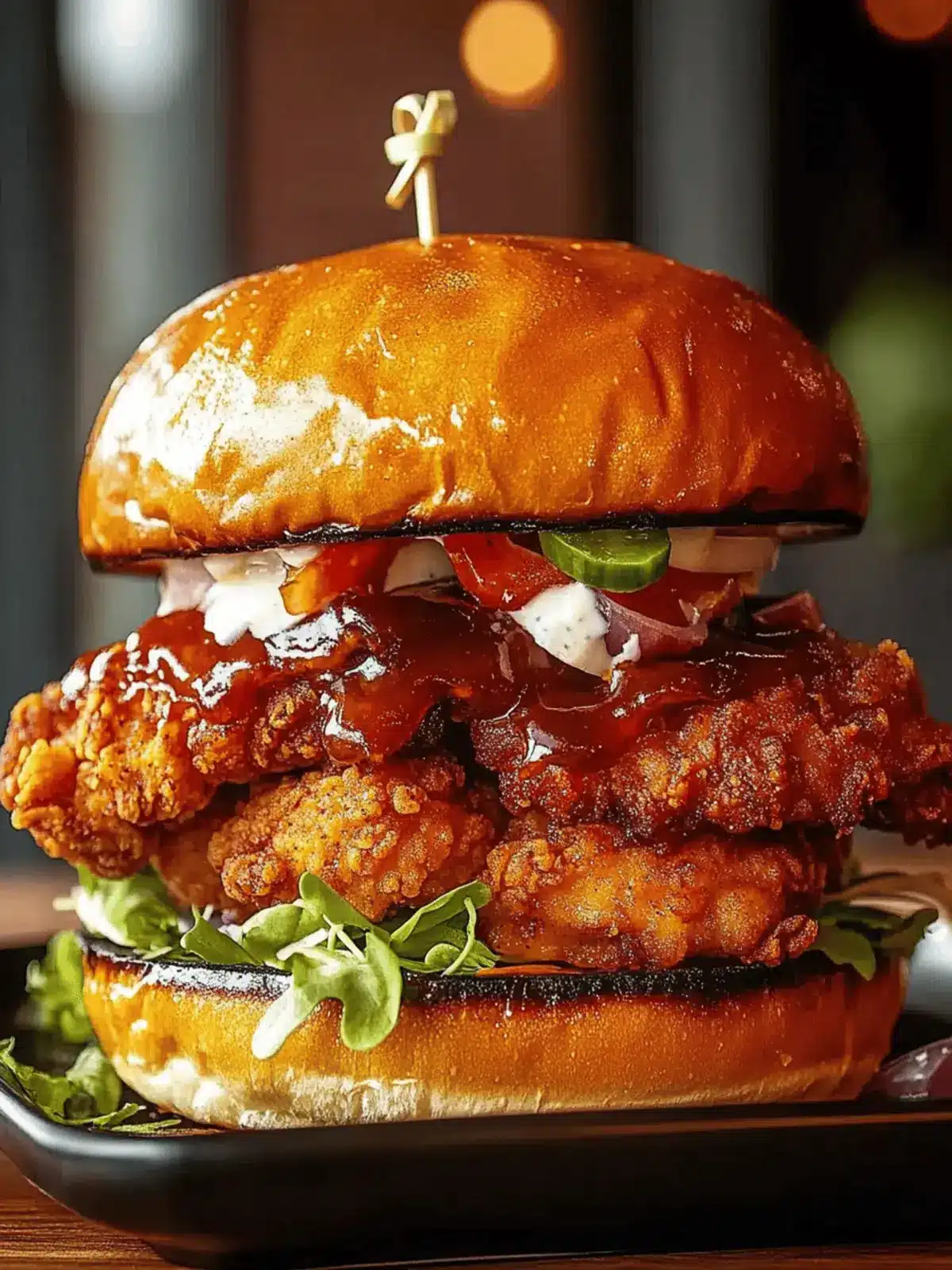 Honey Chipotle Fried Chicken Sandwich