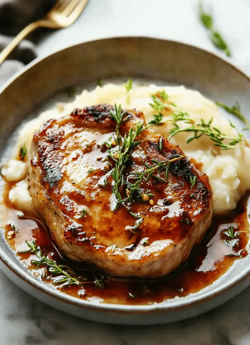 Easy 30 Minute Brown Sugar Pork Chops
