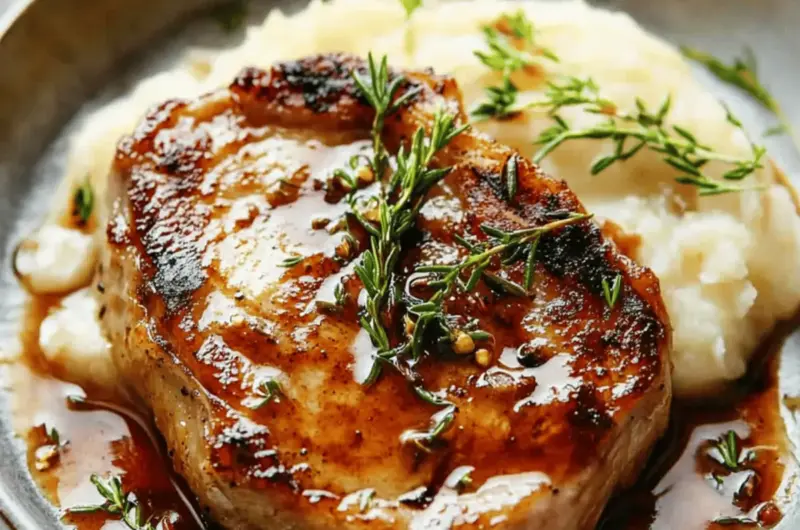 Easy 30 Minute Brown Sugar Pork Chops