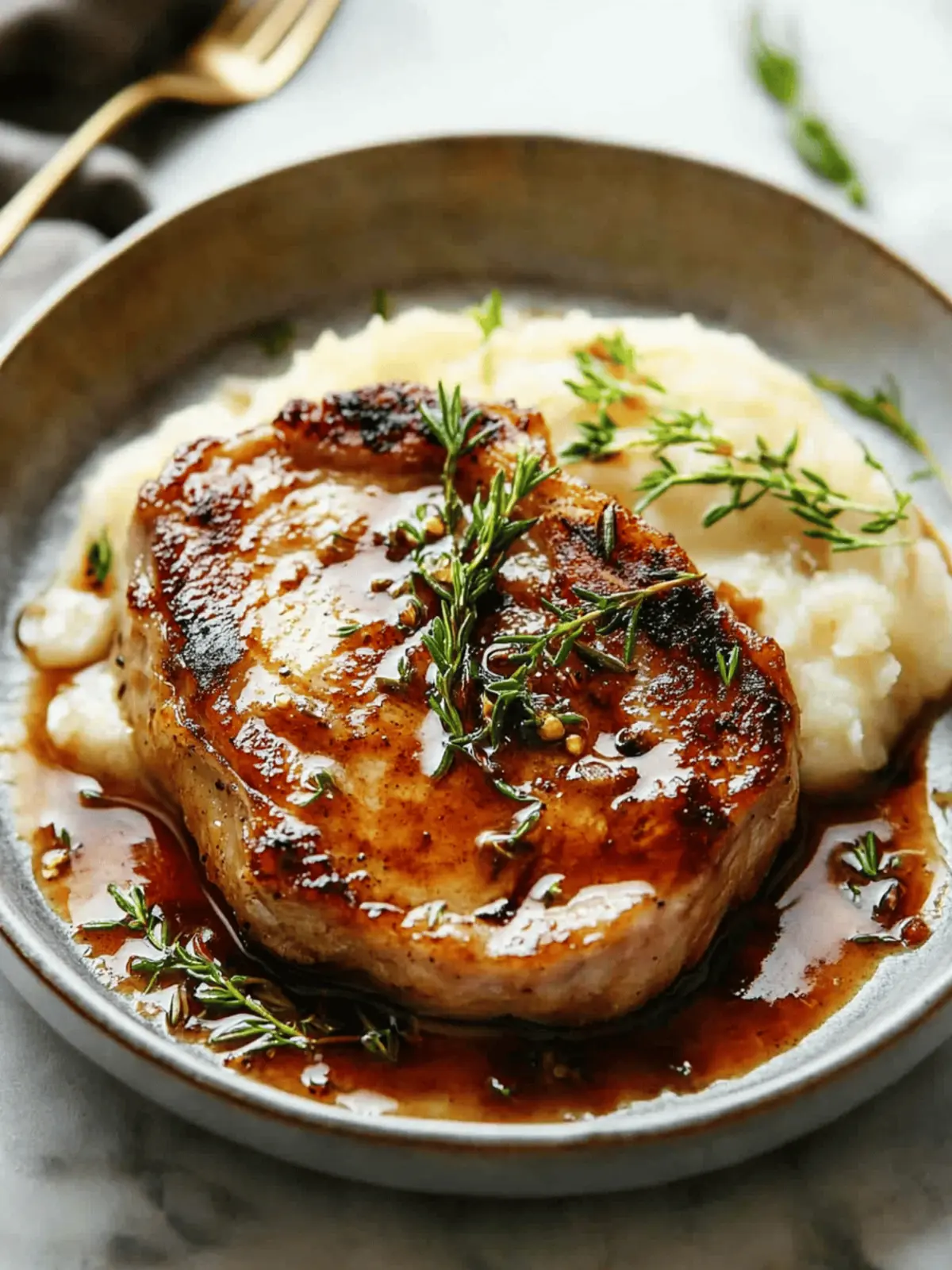 Easy 30 Minute Brown Sugar Pork Chops