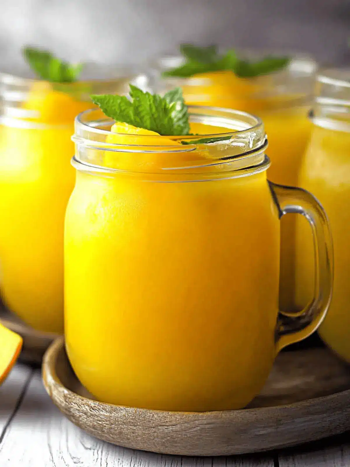 Homemade Mango Lemonade
