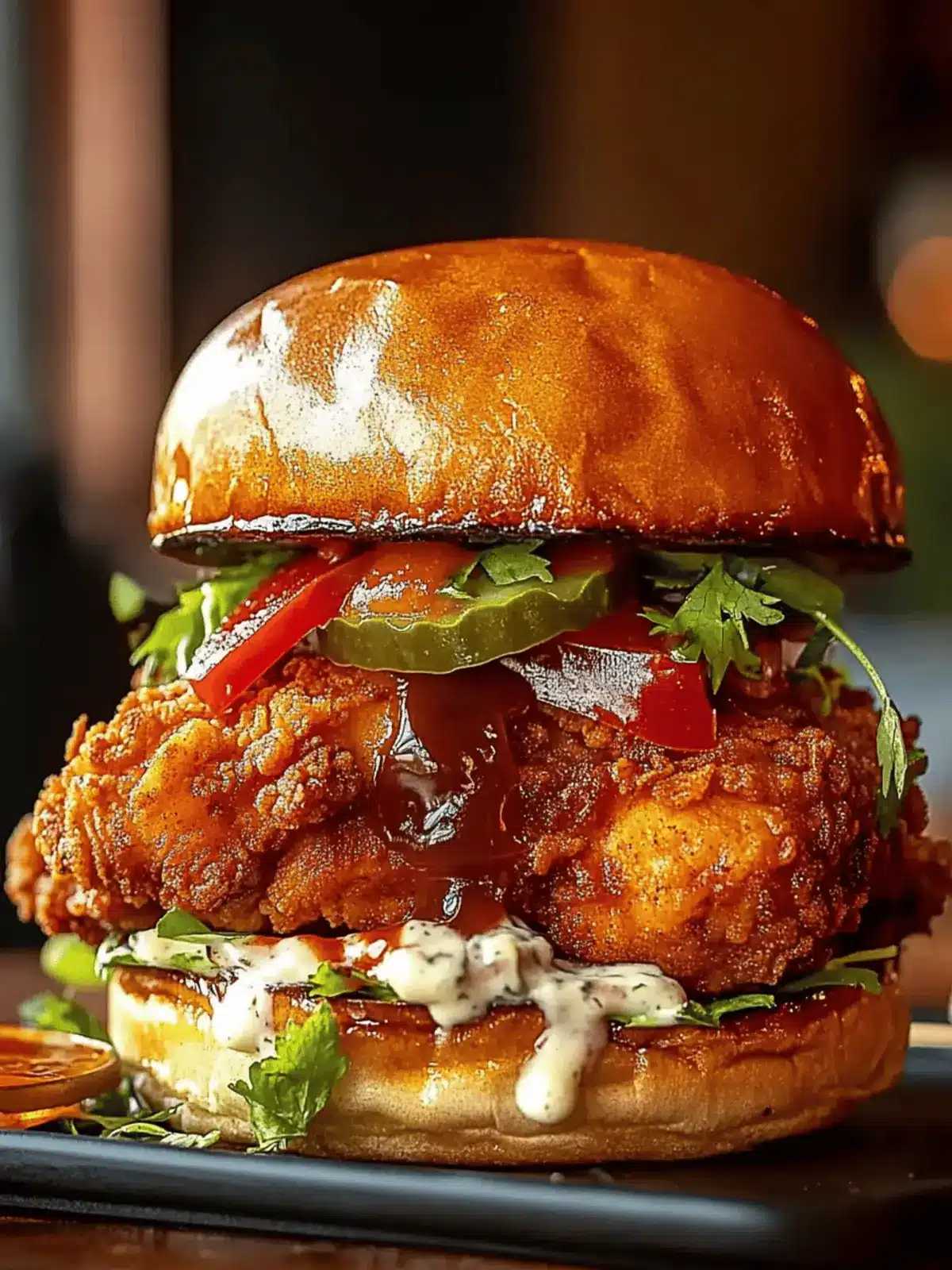 Honey Chipotle Fried Chicken Sandwich