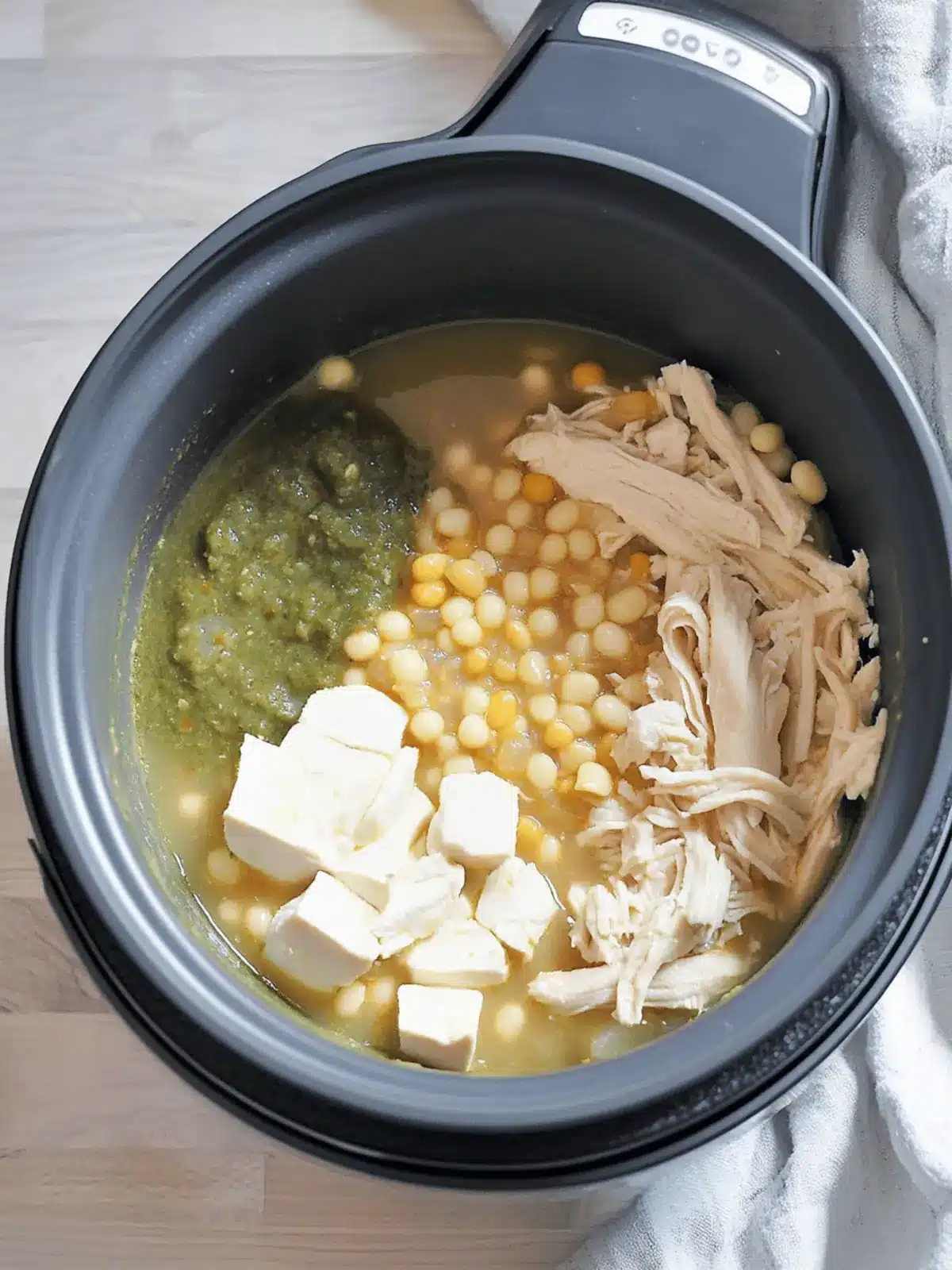 Green Chile Chicken Enchilada Soup