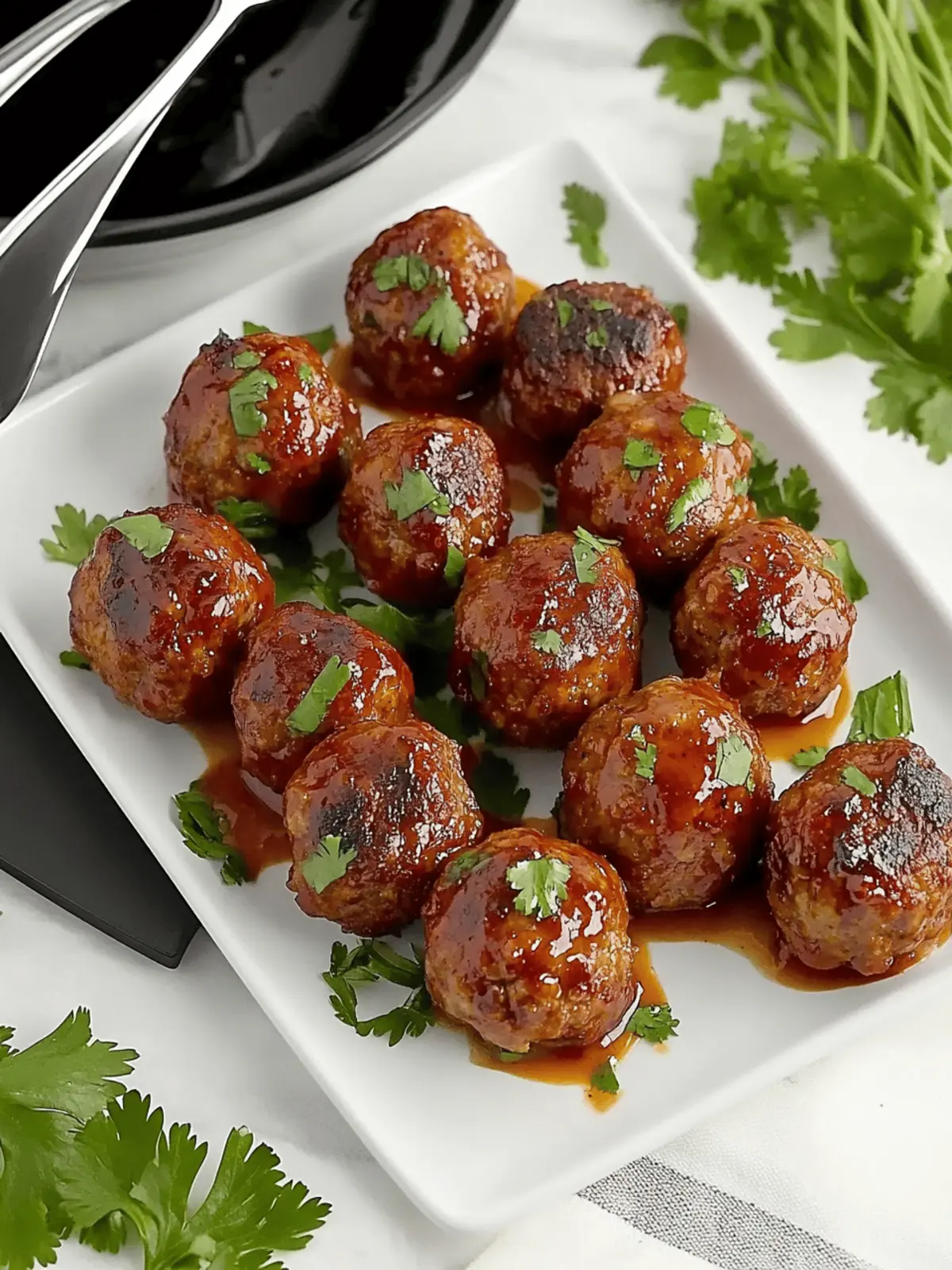 Sweet Chili Meatballs Crockpot Recipe
