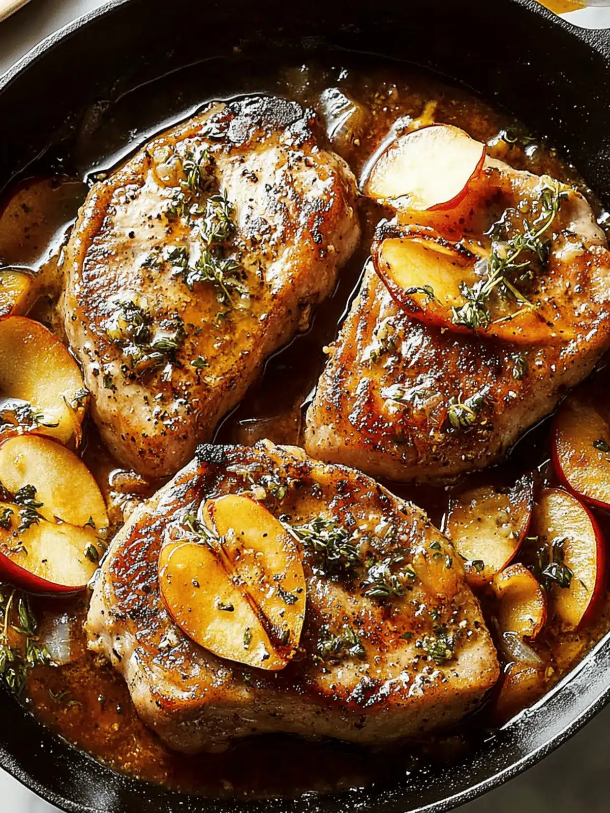 Pork Chops With Apples