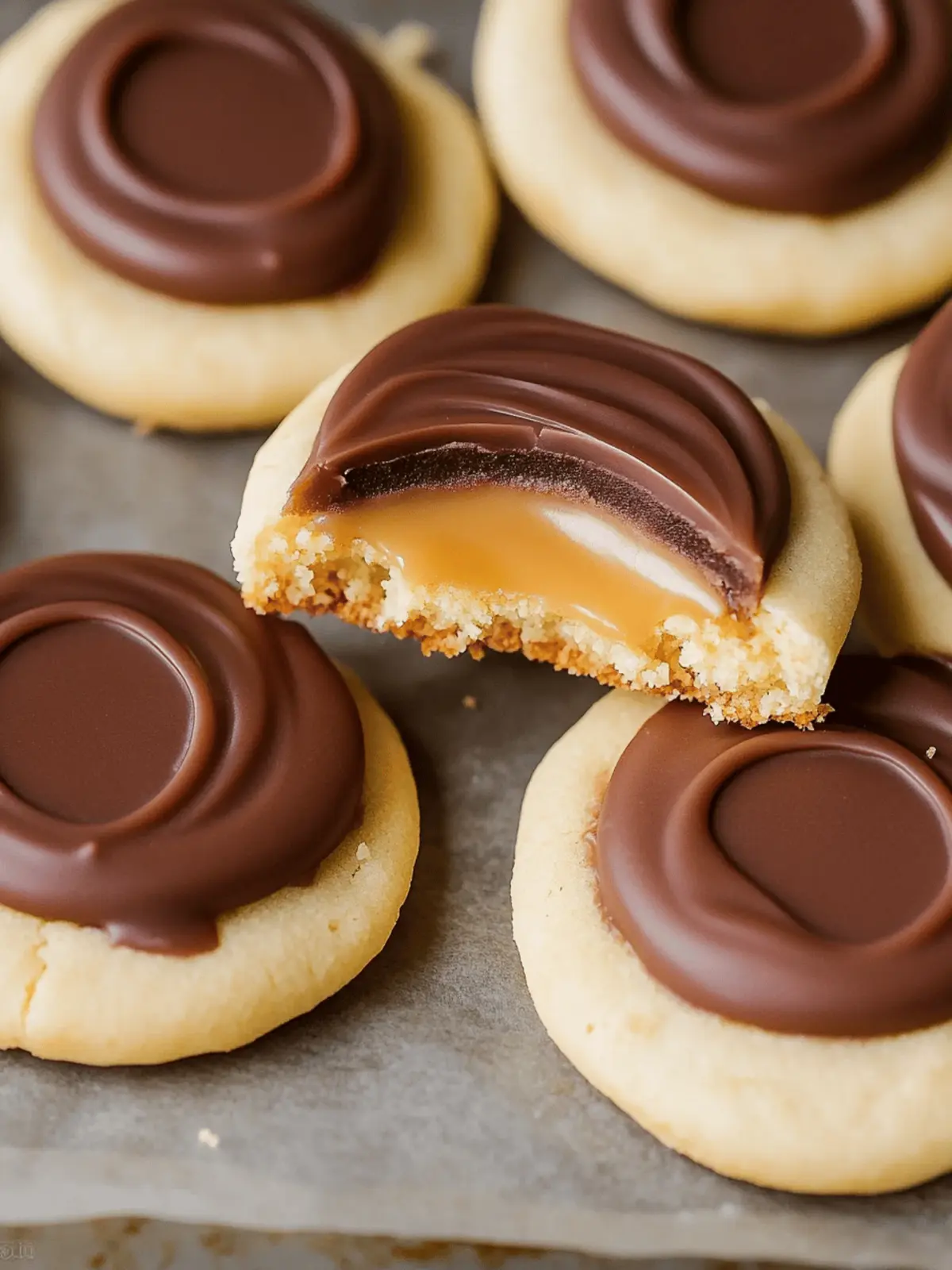 Twix Cookies