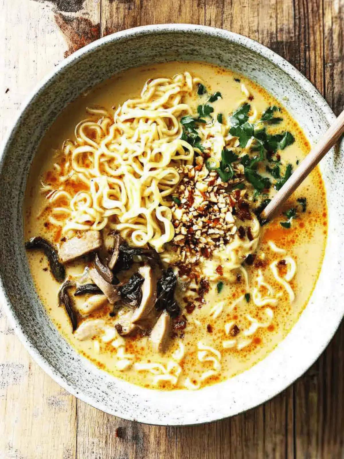 Spicy Coconut Curry Ramen