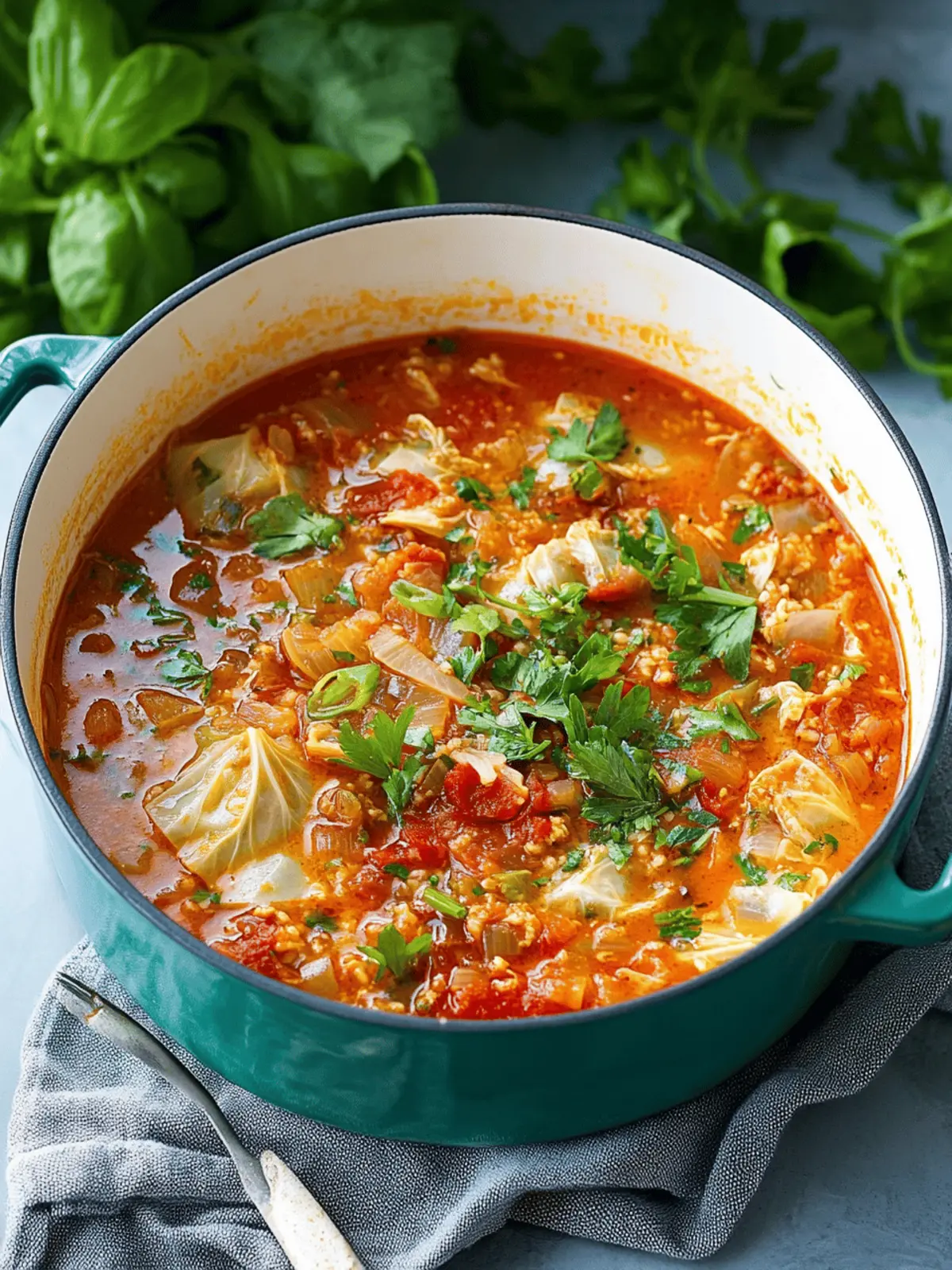 Cabbage Roll Soup