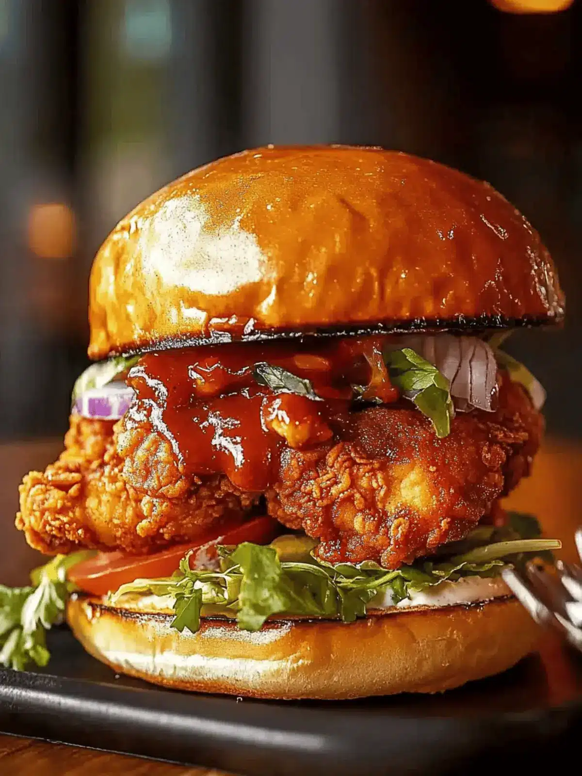 Honey Chipotle Fried Chicken Sandwich