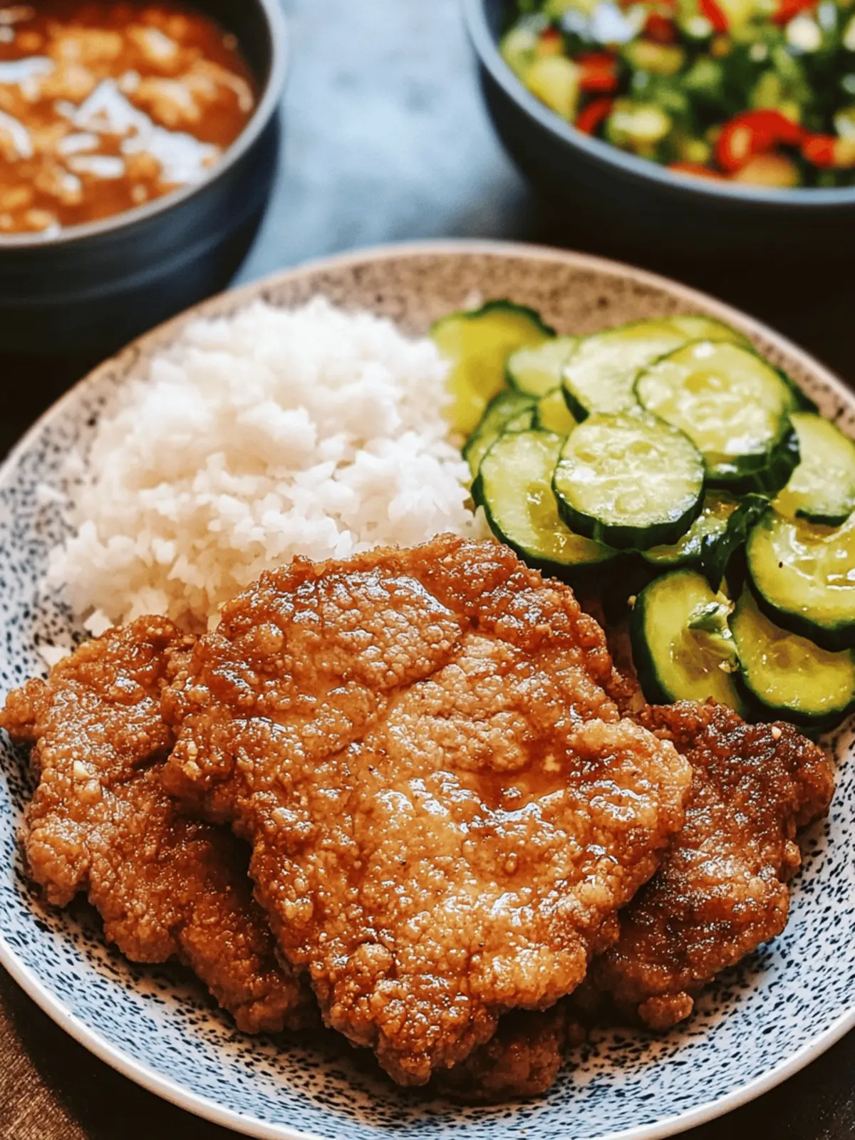 Taiwanese Pork Chops