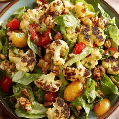 Roasted Cauliflower Salad