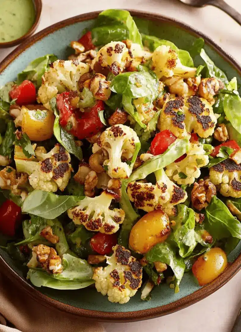 Roasted Cauliflower Salad