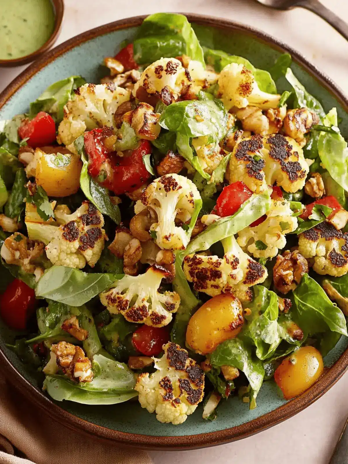 Roasted Cauliflower Salad