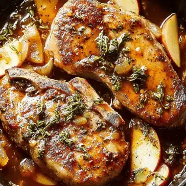 Pork Chops With Apples