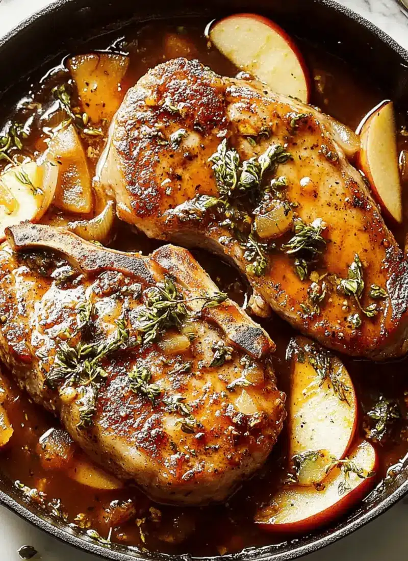 Pork Chops With Apples
