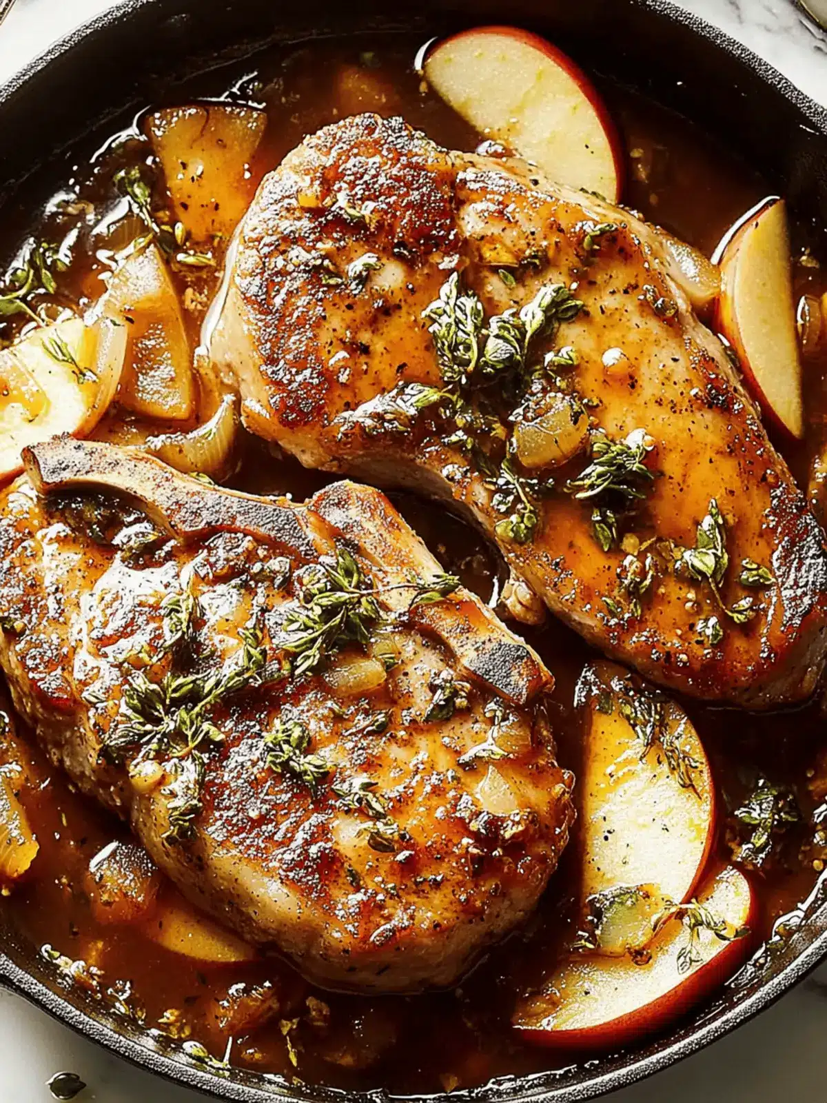 Pork Chops With Apples