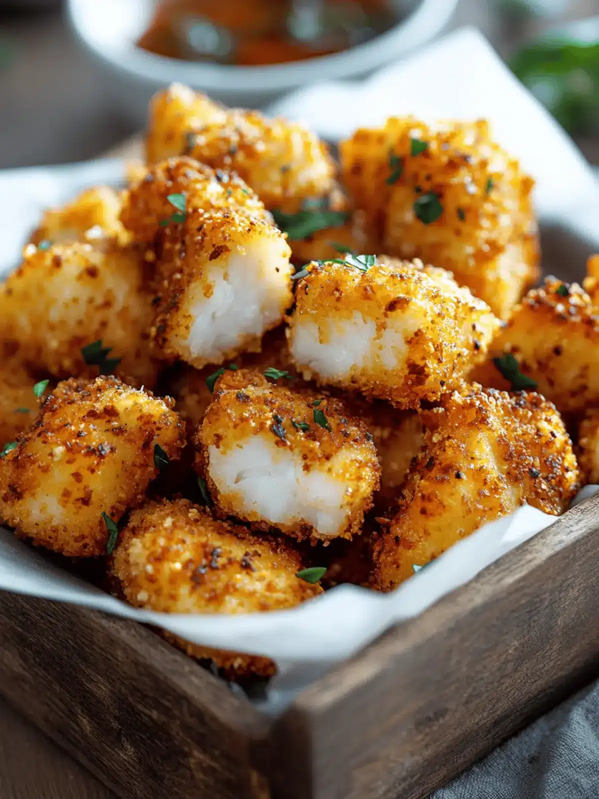 Spicy Fish Nuggets