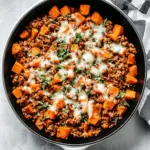 Ground Turkey Sweet Potato Skillet