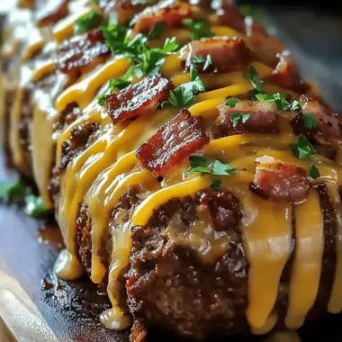 Bacon Cheeseburger Meatloaf