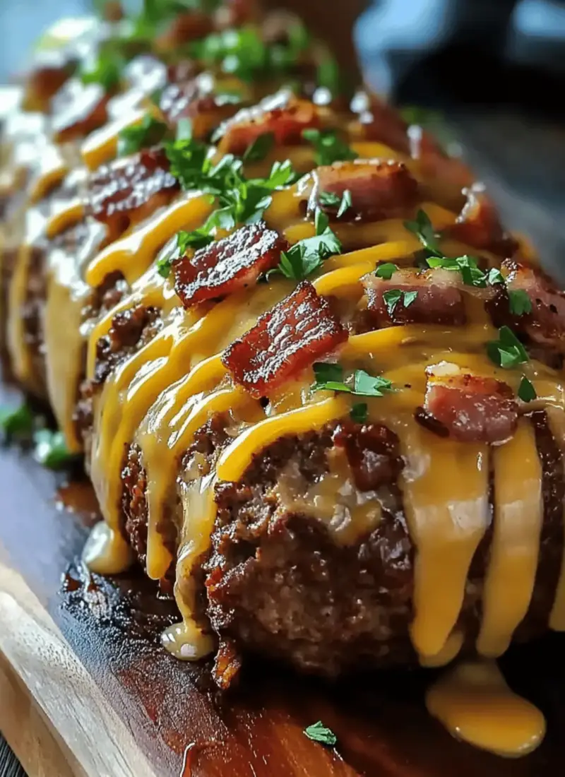 Bacon Cheeseburger Meatloaf