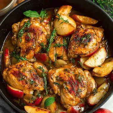 Autumn Apple Chicken