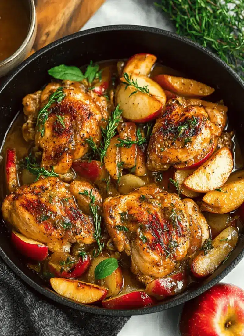 Autumn Apple Chicken