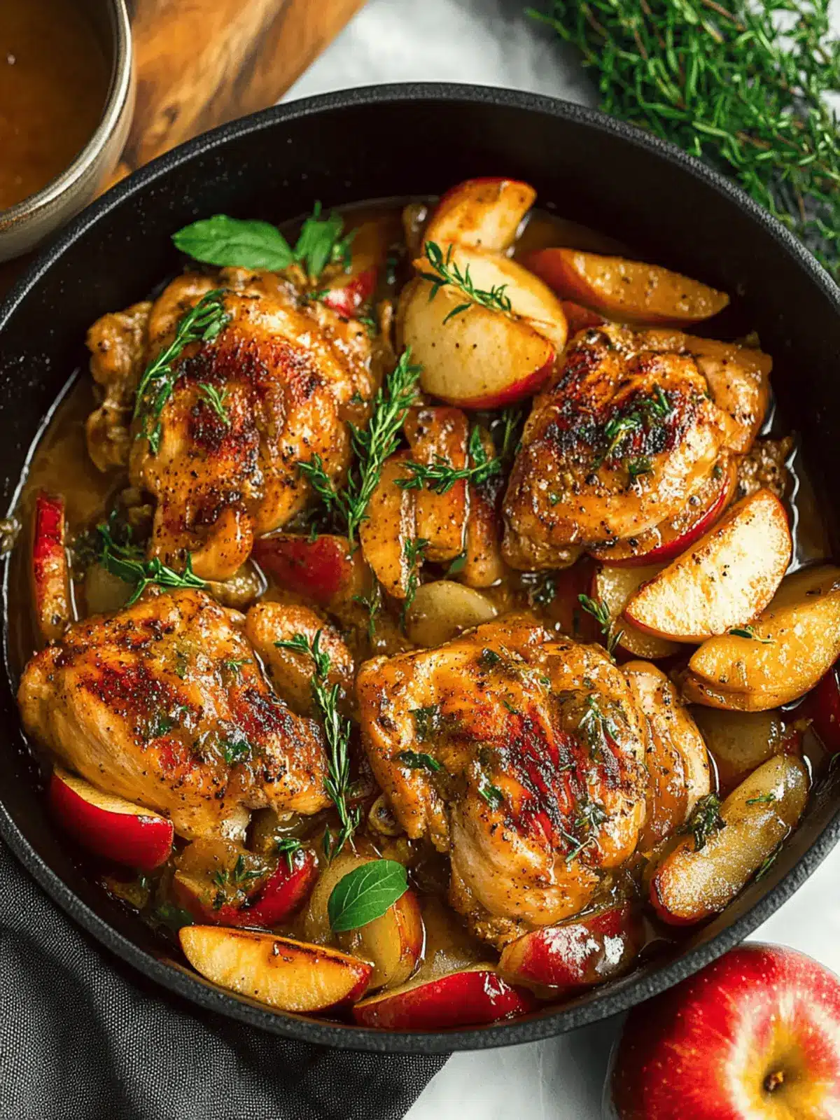 Autumn Apple Chicken